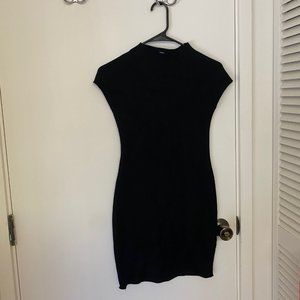 Zara NWT Black Mini Dress